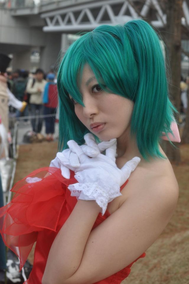 Śliczne azjatki z tokijskiego konwentu Comiket 37