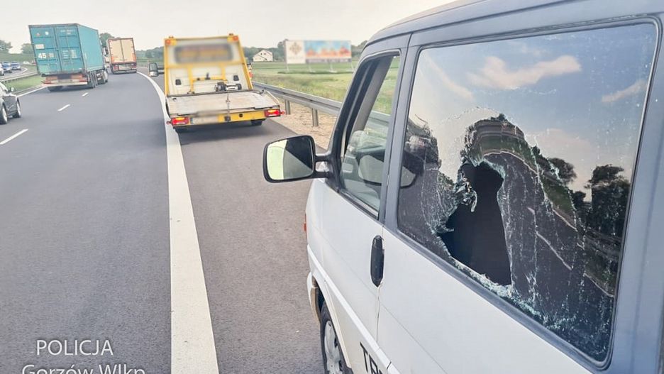 Lubuskie. Zajechał drogę i wybił szybę. Sprawa trafi do sądu