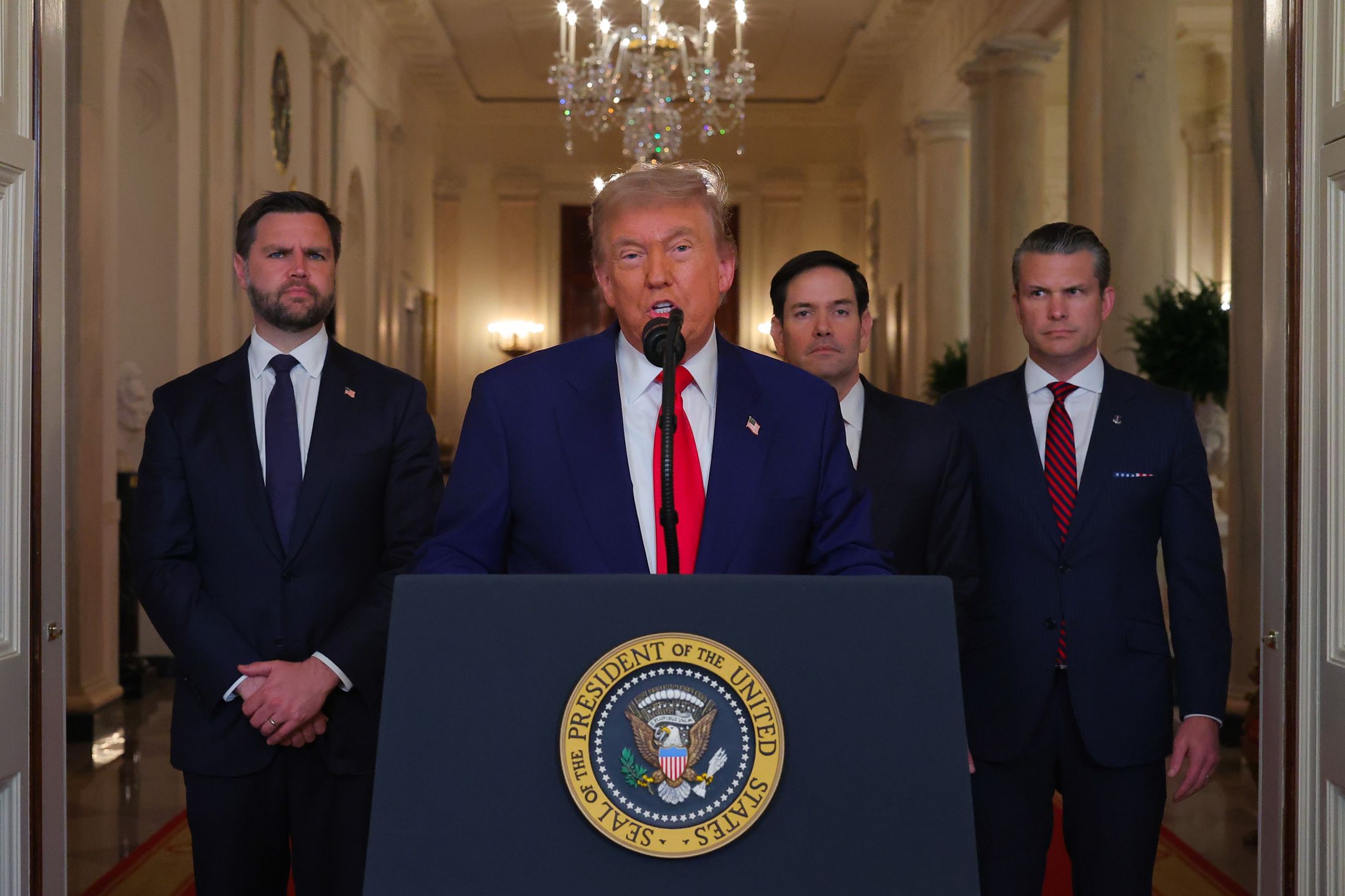 Donald Trump skomentował atak na irańskie obiekty nuklearne