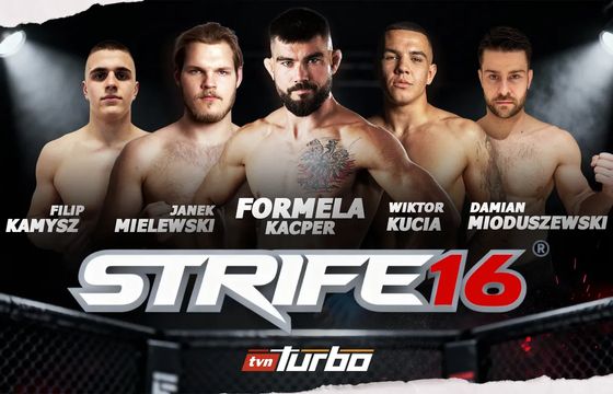 Gala Strife MMA znana z Republiki w sobotę w TVN Turbo