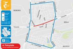 Warszawa. Wymiana nawierzchni na ul. Połczyńskiej. Utrudnienia w ruchu