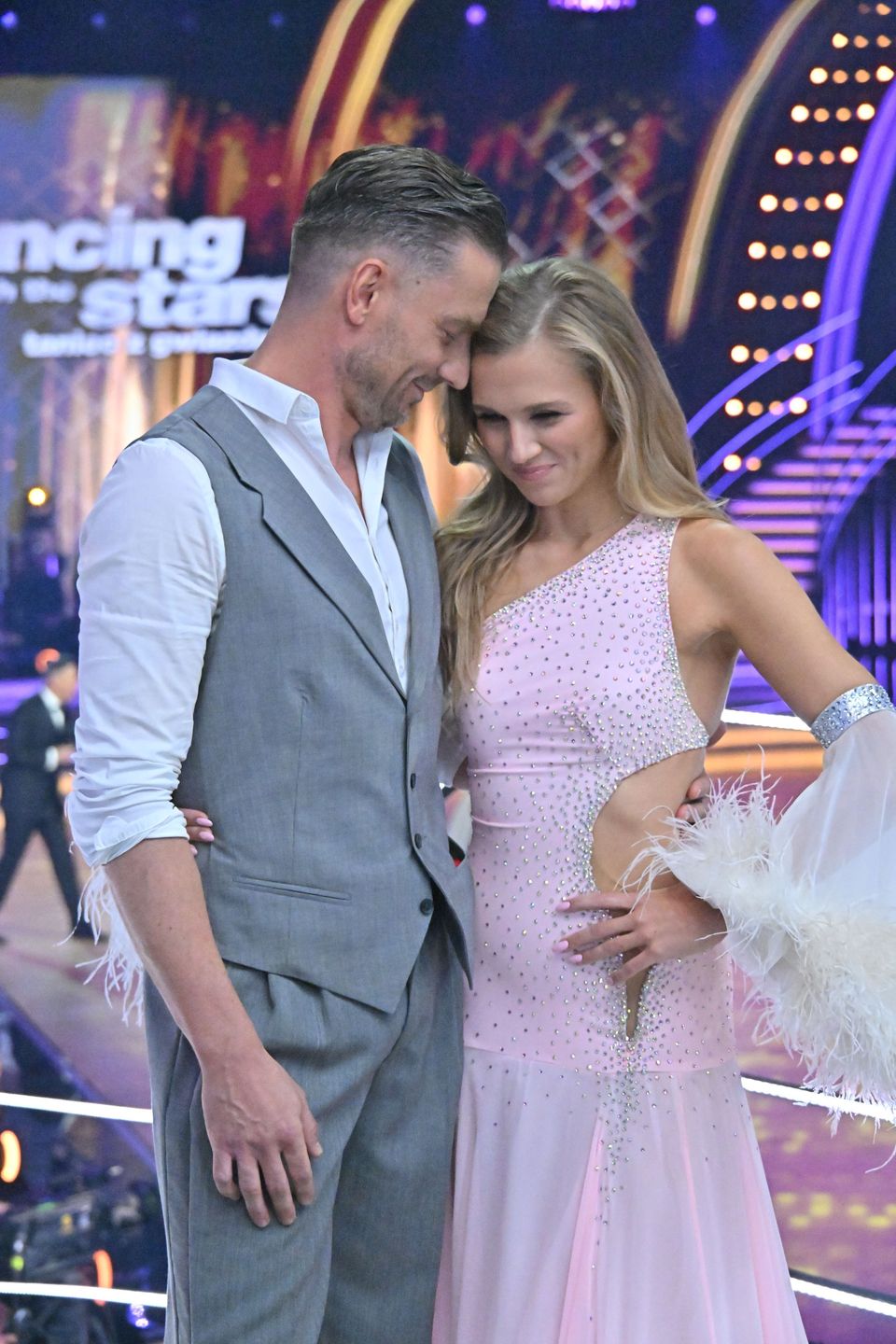 Marcin Rogacewicz i Agnieszka Kaczorowska w "Tańcu z gwiazdami"