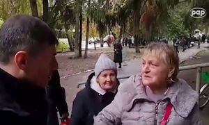 "Do Ukrainy". Wzruszające sceny w Oleszkach