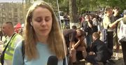 Dziennikarka rozpłakała się na wizji. Poruszające sceny w Kijowie