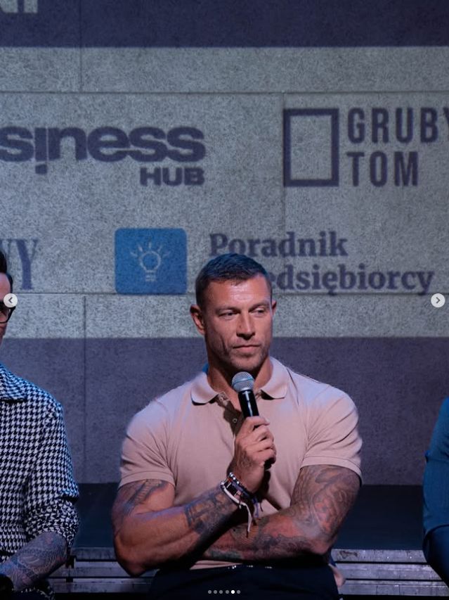 Dariusz Pachut z partnerką