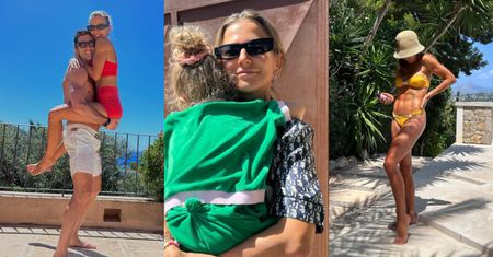 Anna Lewandowska relacjonuje rodzinne wakacje na Majorce: szaleństwa na basenie, czułości z Robertem i zdjęcie w bikini (ZDJĘCIA)