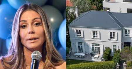 Mamy ZDJĘCIA willi wynajmowanej przez Małgorzatę Rozenek za 30 TYSIĘCY złotych miesięcznie: okazały taras i BASEN z "widokiem" na plac budowy...