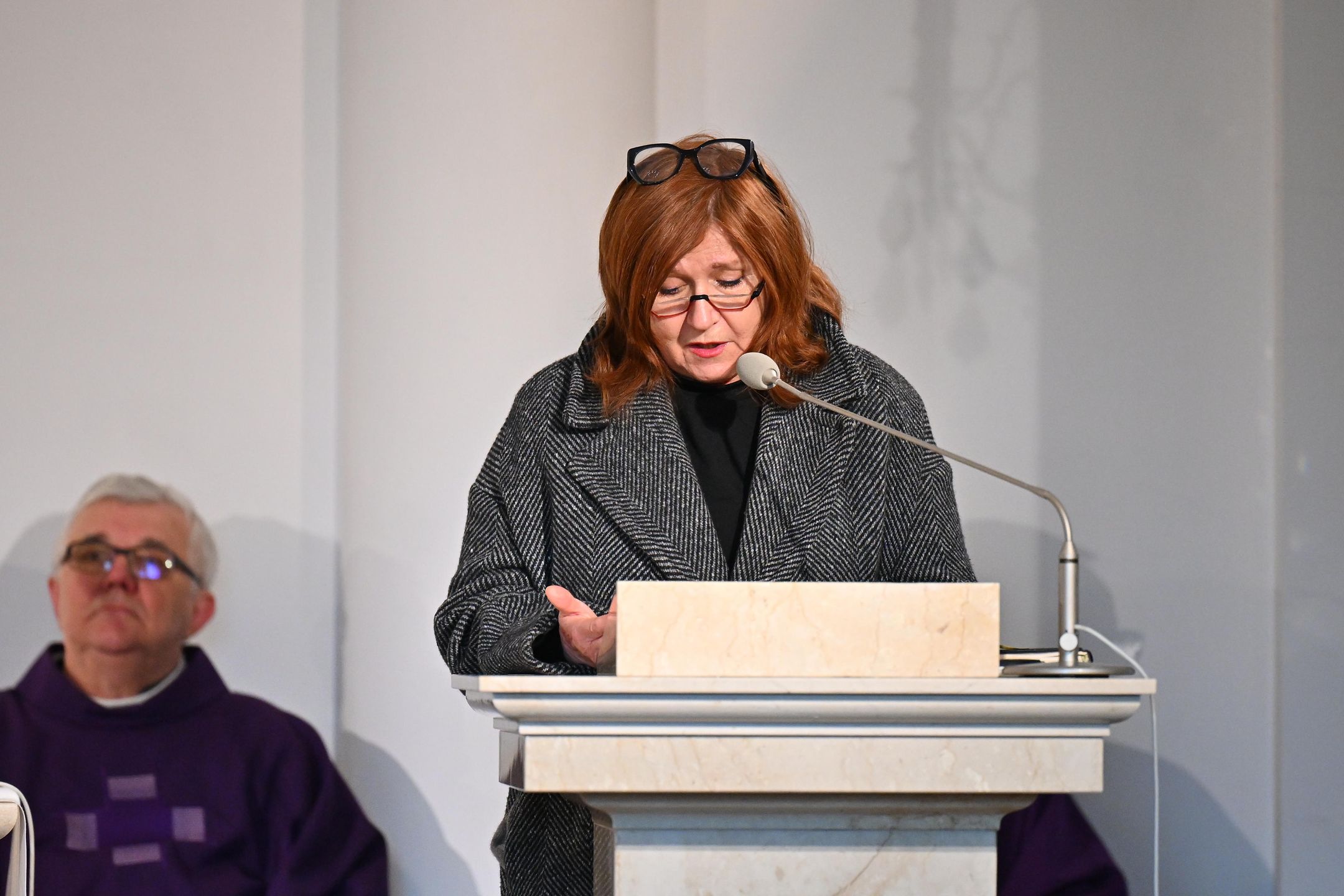 Pogrzeb Bożeny Dykiel 