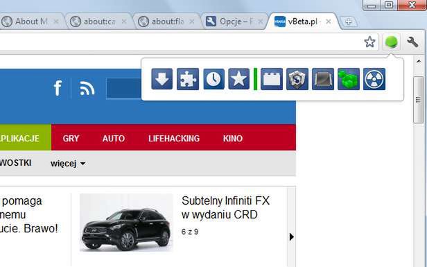 Świetny dodatek, który uprości dostęp do najważniejszych funkcji Chrome'a 2