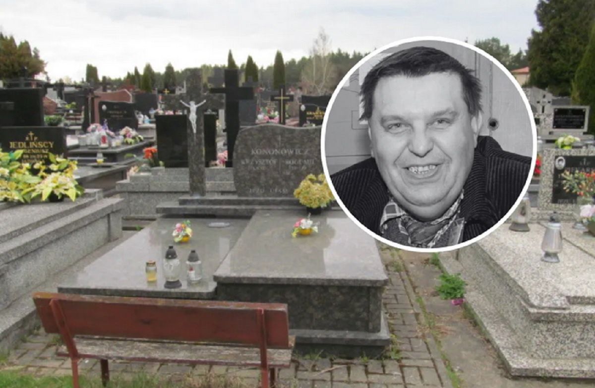 Grób Krzysztofa Kononowicza. Wzruszający widok po dwóch tygodniach