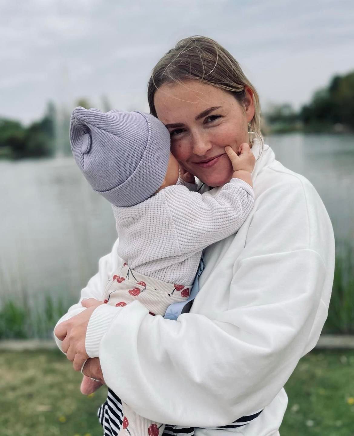 Olga Frycz pokazała ojca swojej drugiej córki