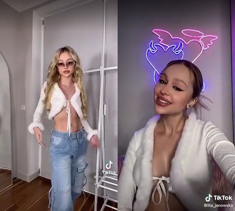 Lila Janowska w styczniu i kwietniu tego roku