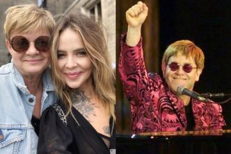 Maja Sablewska pozuje z mamą na Instagramie. Fanka: "Myślałam, że to ELTON JOHN"