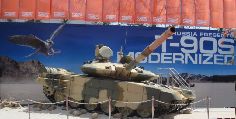 Pierwsza zagraniczna wizyta czołgu T-90MS [wideo]
