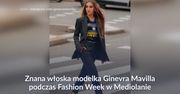 #dziejesiewsporcie: piłkarski akcent podczas Fashion Week. Modelka w koszulce Interu