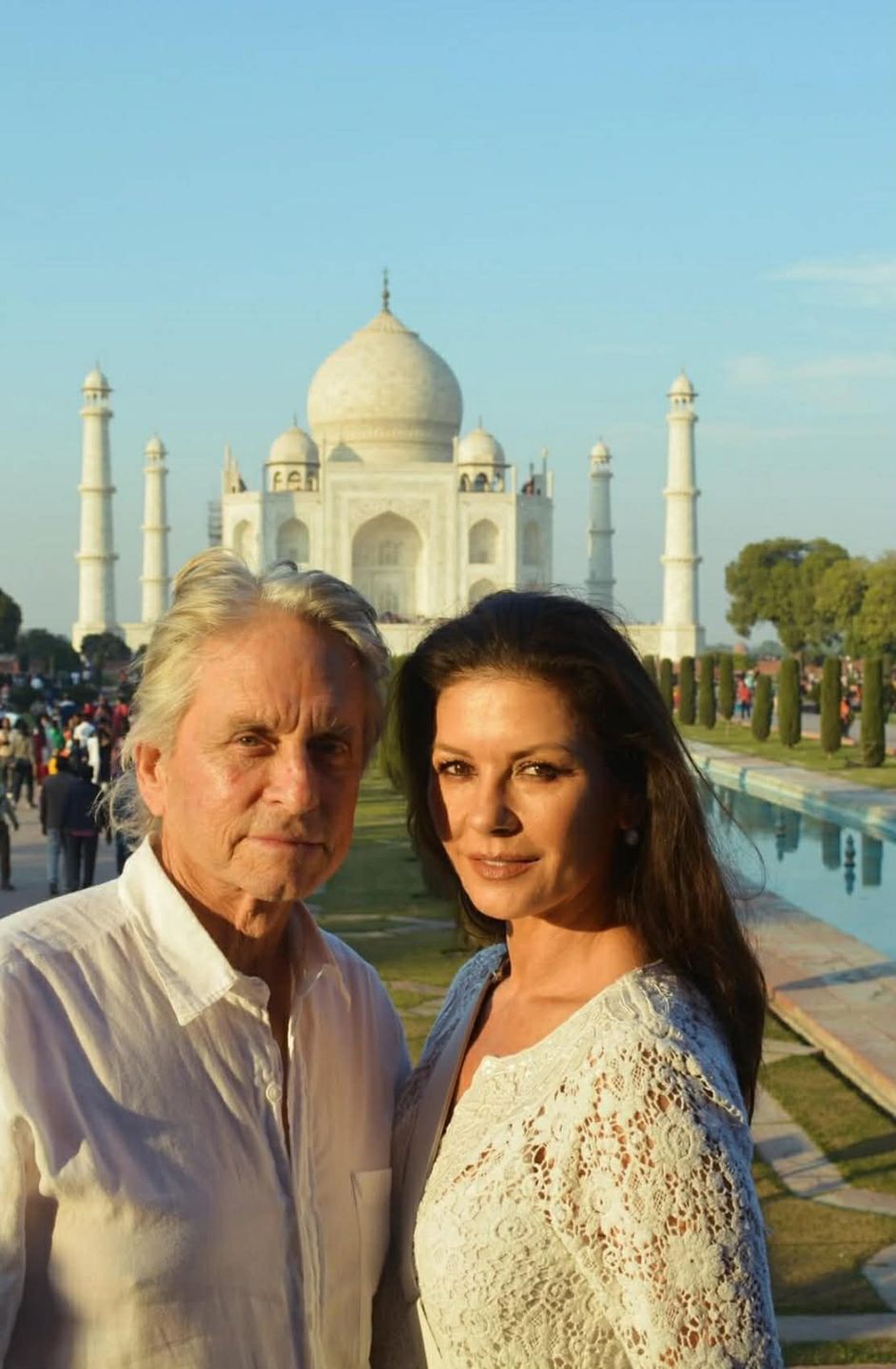 Catherine Zeta Jones uczciła SREBRNE GODY z Michaelem Douglasem