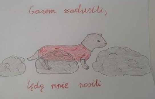 Otwarte Klatki wykorzystały w kampanii rysunki nastolatka