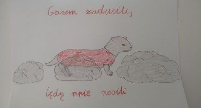 Otwarte Klatki wykorzystały w kampanii rysunki nastolatka