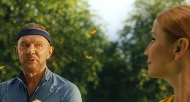 Cezary Pazura i Katarzyna Zielińska w kampanii Kuchni Vikinga