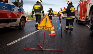 Groźny wypadek na A1. Dwie osoby ranne