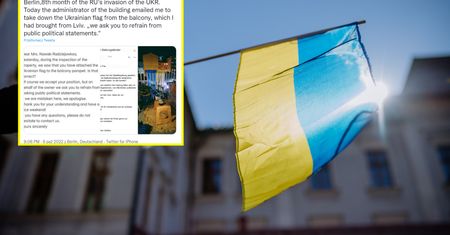 Polka upomniana za flagę. Skandal w Berlinie
