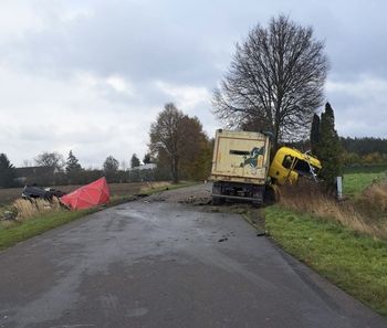 Kornica-Kolonia: Tragiczny wypadek. 27-latek zginął na miejscu