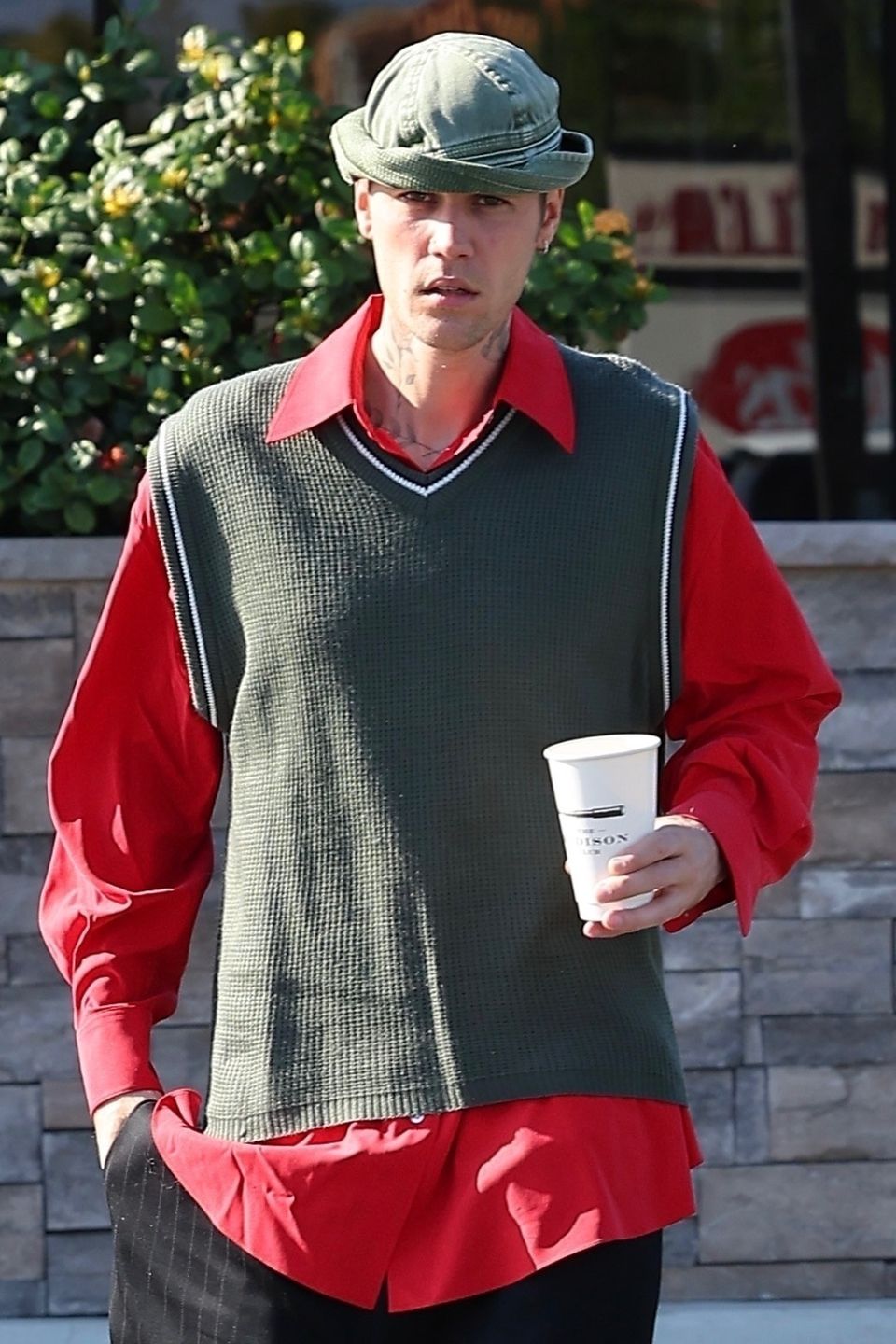 Justin Bieber wybrał się na kawę