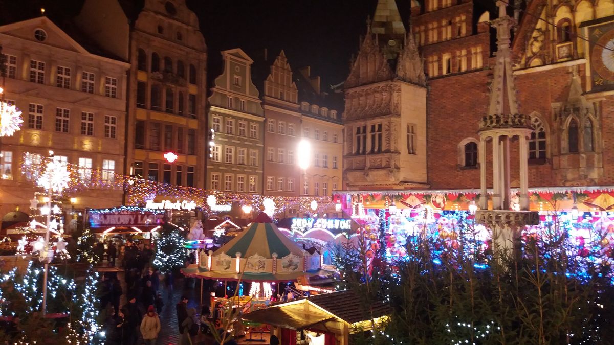 Jarmark bożonarodzeniowy we Wrocławniu
