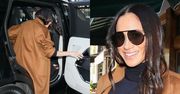 Wyluzowana Meghan Markle w okularach Givenchy i płaszczu za 25 TYSIĘCY. Harry'ego z nią nie było... (ZDJĘCIA)