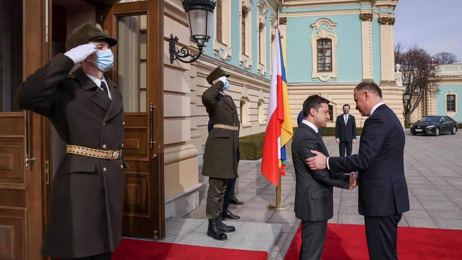 Andrzej Duda w Urainie. Wygłosi orędzie i spotka się z Zełenskim. Fot. KPRP