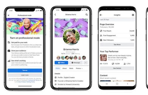 Facebook będzie pomagał w monetyzacji treści. Wprowadza tryb profesjonalny dla profili