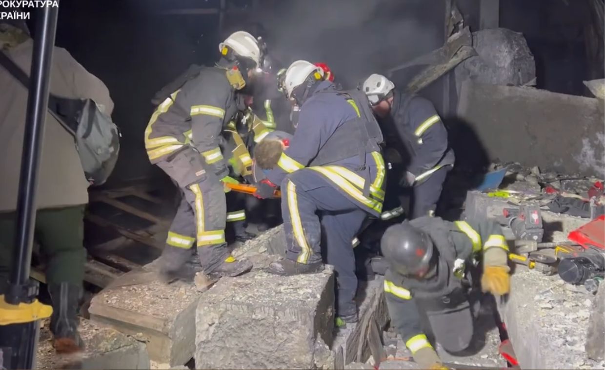 wiadomości,aktualności,WP Wiadomości Nocny atak Rosjan. Dron uderzył w sanatorium dla dzieci