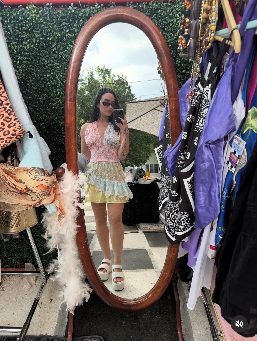 Demi Lovato chwali się szczupłą sylwetką 