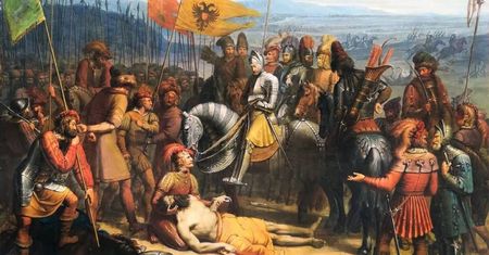 Przemysł Ottokar II. Bitwa pod Suchymi Krutami (1278)
