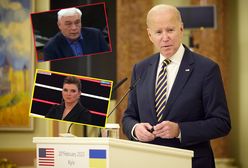 Rosyjska propaganda w szale. Chodzi o wizytę Bidena w Kijowie