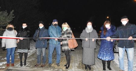 Przecięta wstęga i huczne otwarcie… Progu zwalniającego