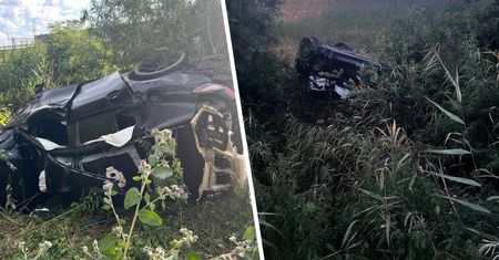 20-latek nie żyje. Wyleciał z drogi w  powietrze. Koszmarny wypadek