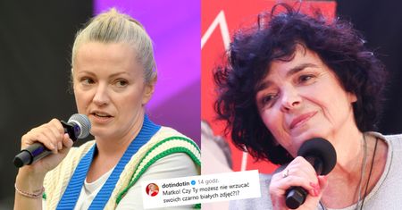 Katarzyna Grochola nagle opublikowała czarno-białe zdjęcie. Dorota Szelągowska i inni aż wstrzymali oddech: "Prawie na zawał zeszłam"