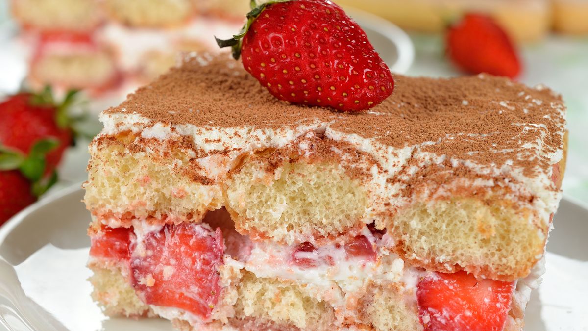 Tiramisu truskawkowe