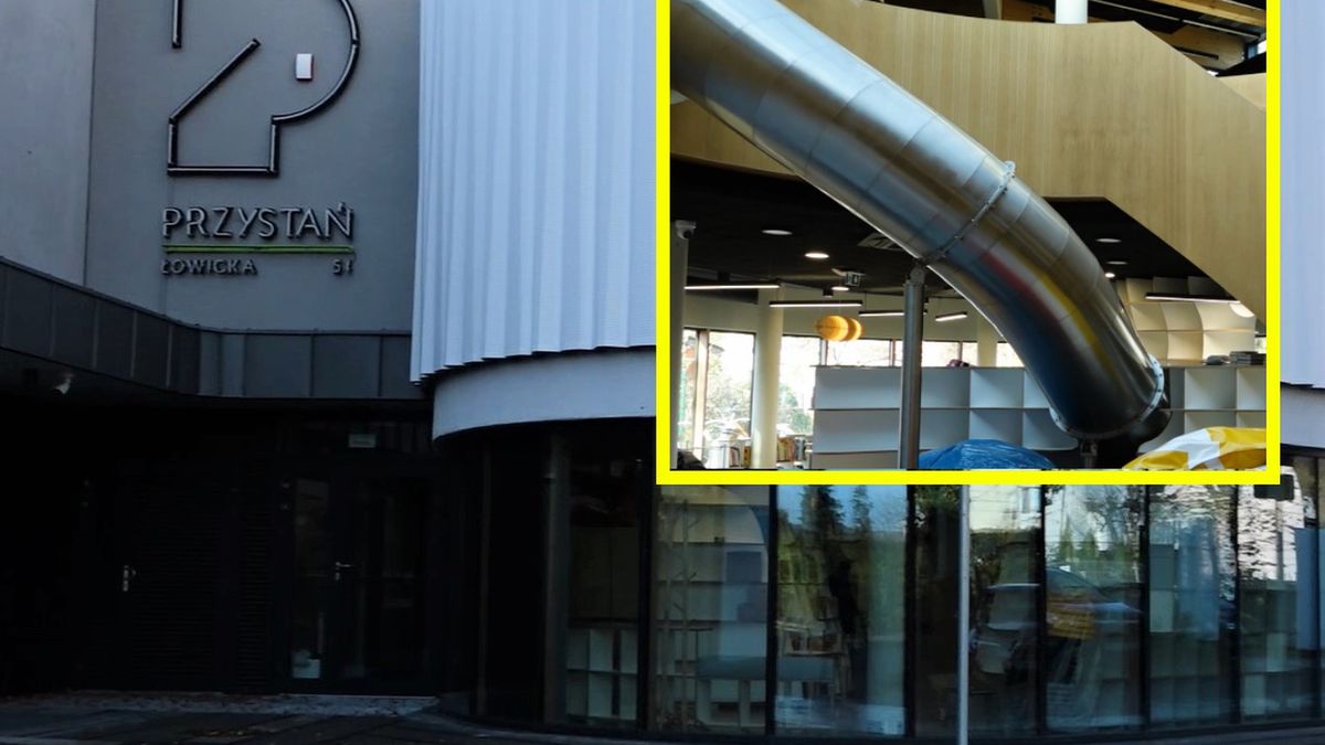 W Gdyni powstała biblioteka ze zjeżdżalnią 