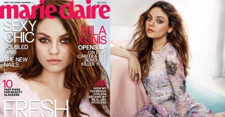 Zmęczona Kunis w nowym Marie Claire!