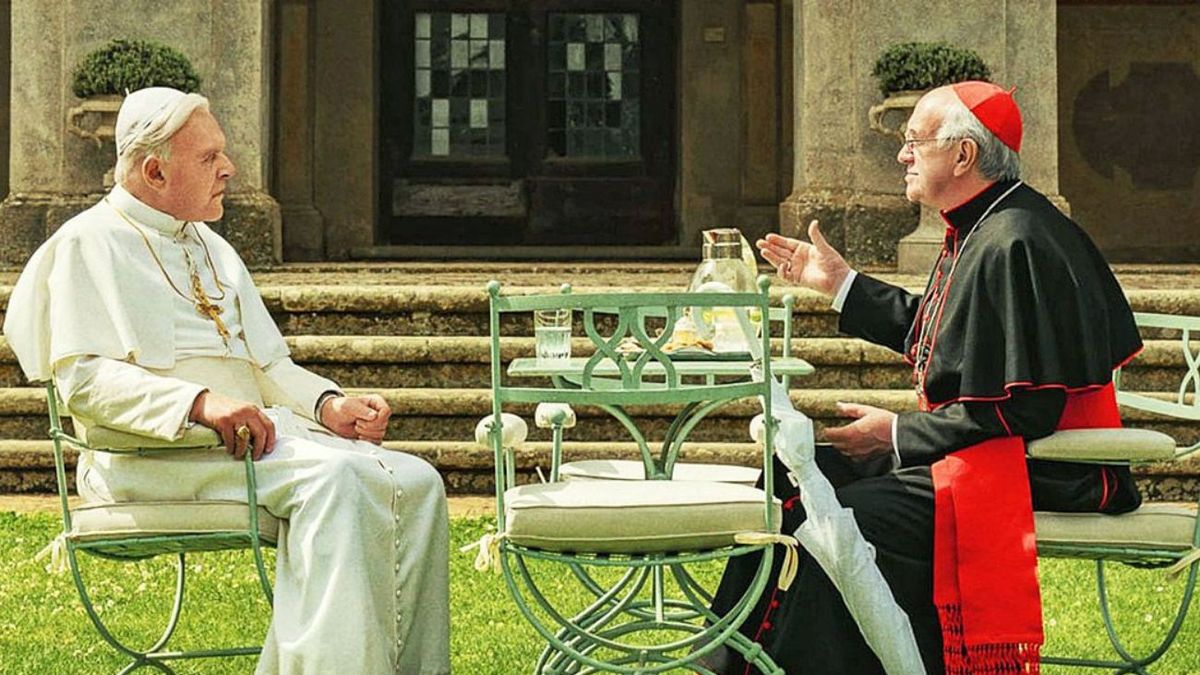 "Dwóch Papieży" na Netflixie. Opowieść o Franciszku i Benedykcie