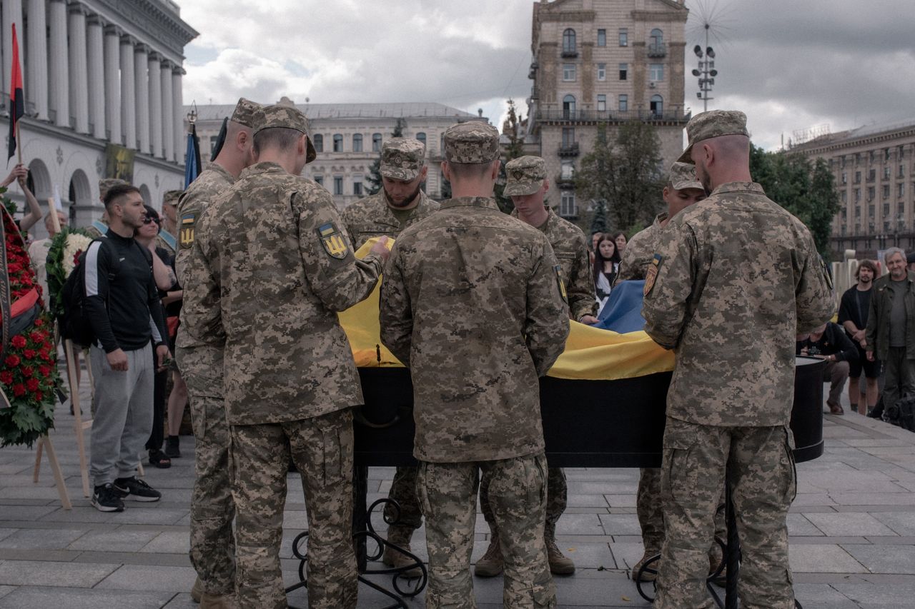 1 tys. ciał w Ukrainie. Żołnierze polegli na froncie