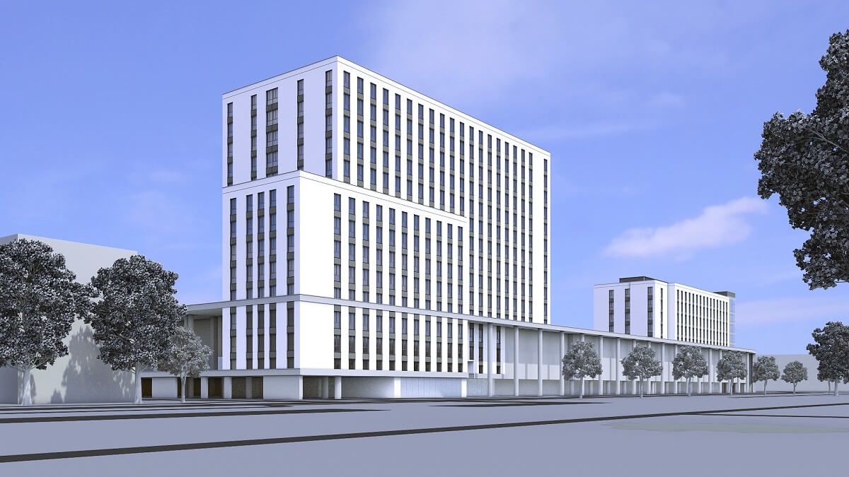 Tak ma wyglądać Lublin Plaza po rozbudowie o akademik