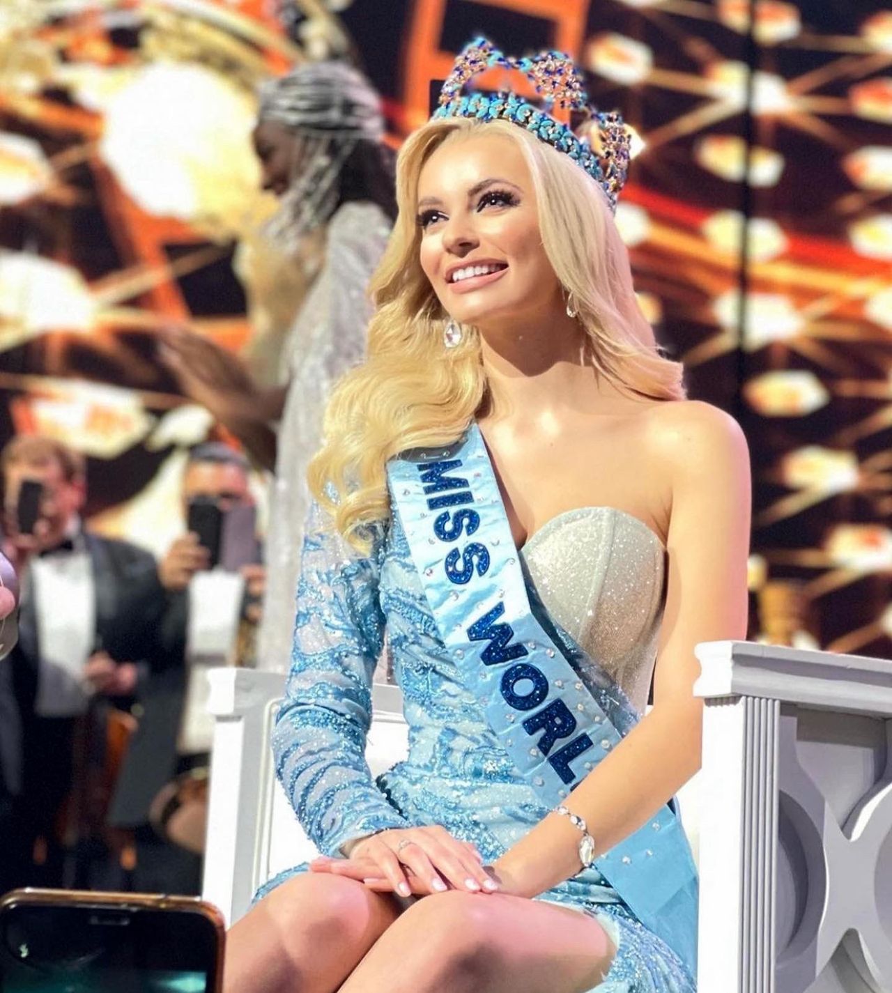 Karolina Bielawska w 2021 r. zdobyła tytuł Miss World