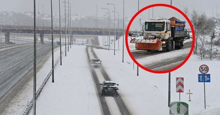 Atak zimy na północy. Trójmiasto zasypane