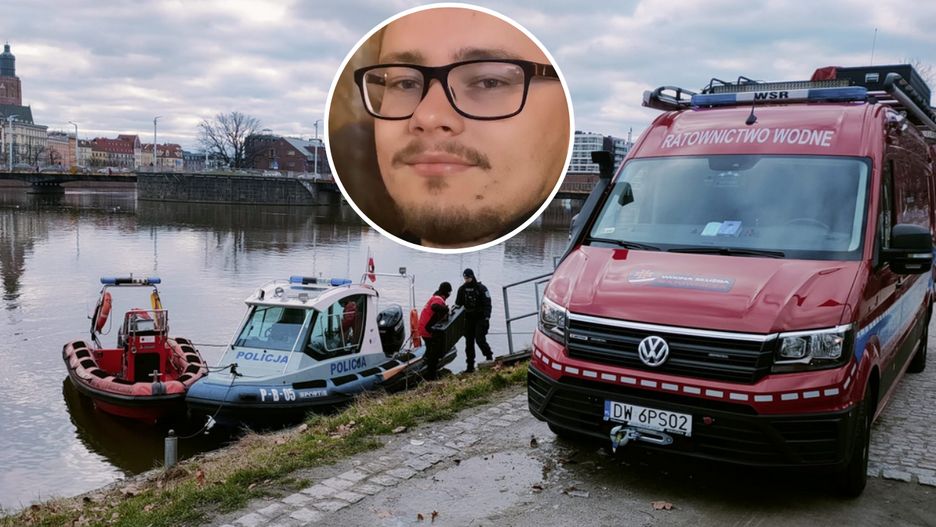 Wrocław. Poszukiwania 24-latka