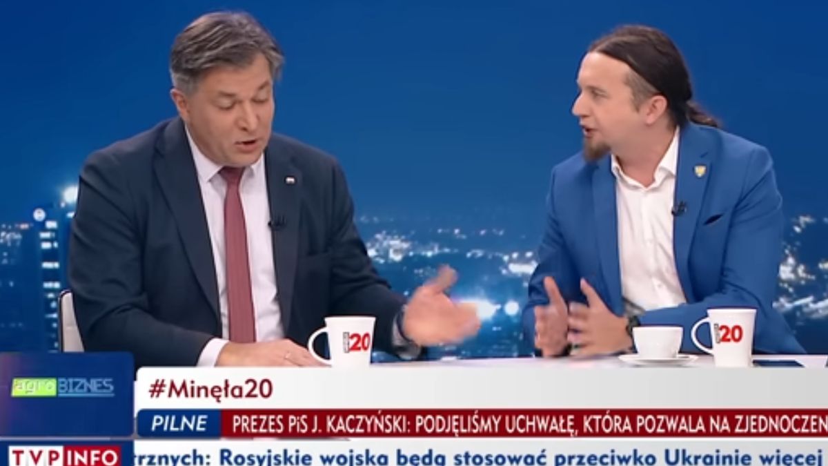 Piotr Kaleta starł się z Łukaszem Kohutem w TVP Info