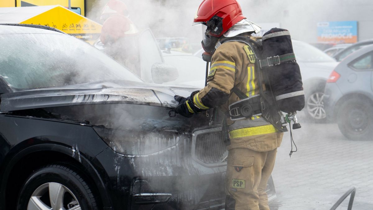 East News archiwum
Fot. NewsLubuski/East News, Zielona Gora, 21.01.2025. Pozar samochodu osobowego marki Volvo na parkingu w Zielonej Gorze. Na miejscu pracowaly dwa zastepy Panstwowej Strazy Pozarnej. Strazacy dzialali w aparatach powietrznych. Ogien pojawil sie pod maska, splonal przod auta.
NewsLubuski