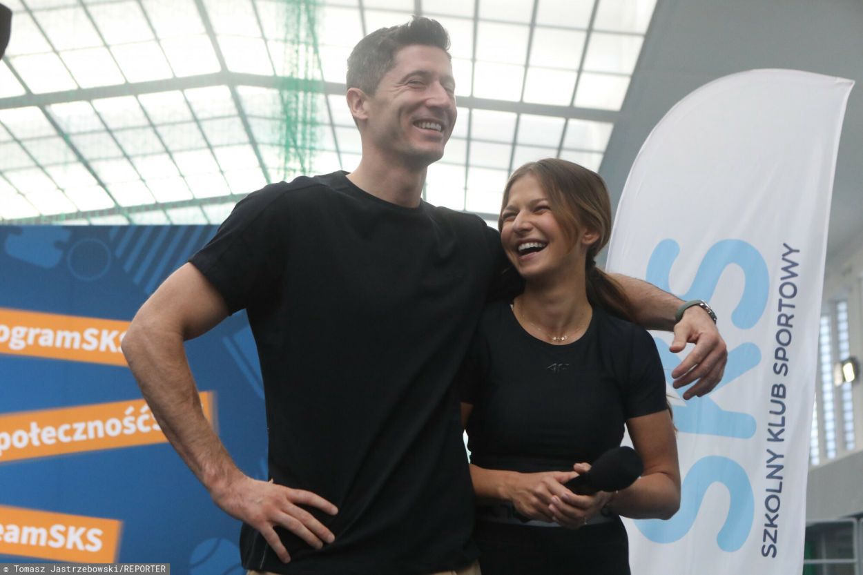 Anna i Robert Lewandowscy